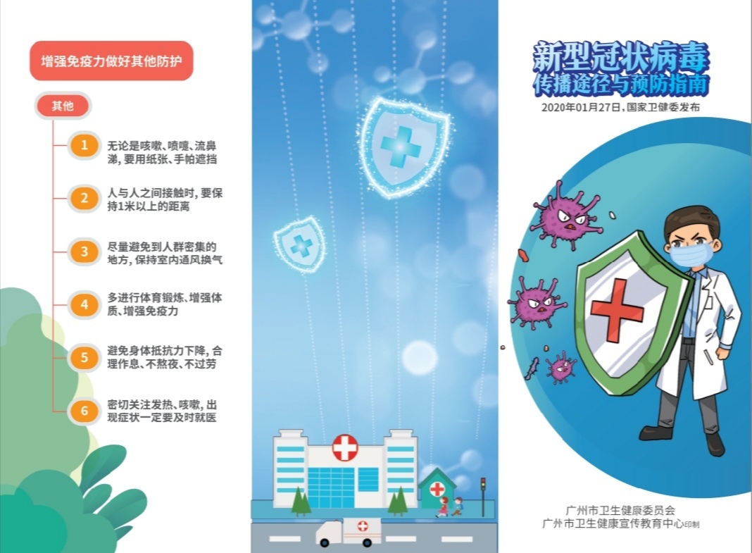 新型冠状病毒传播途径与预防指南