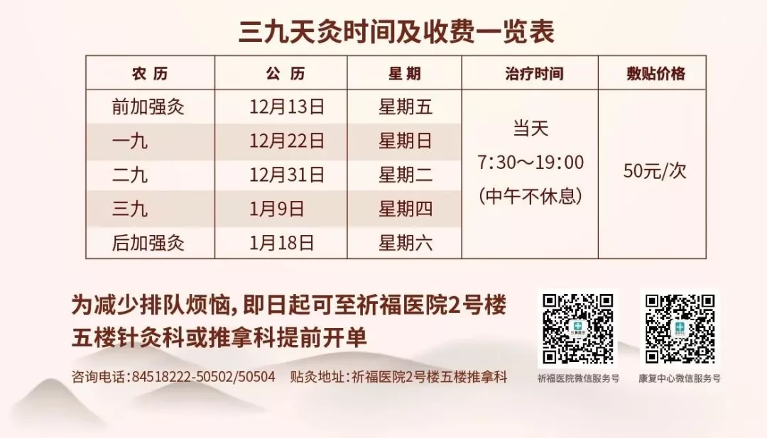 2020年第一“灸”！今天三九灸给身体再添一把火