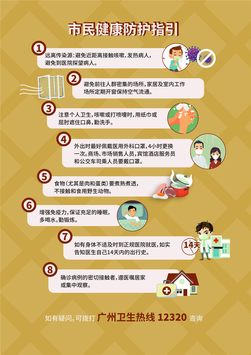 市民健康防护指引